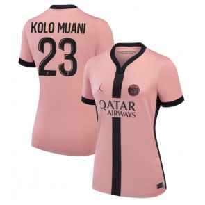 Paris Saint-Germain Randal Kolo Muani #23 Rezervni Dres za Ženska 2024-25 Kratak Rukavima